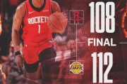 云开体育-火箭扎心了！1713胜2负！载入NBA季后赛史册